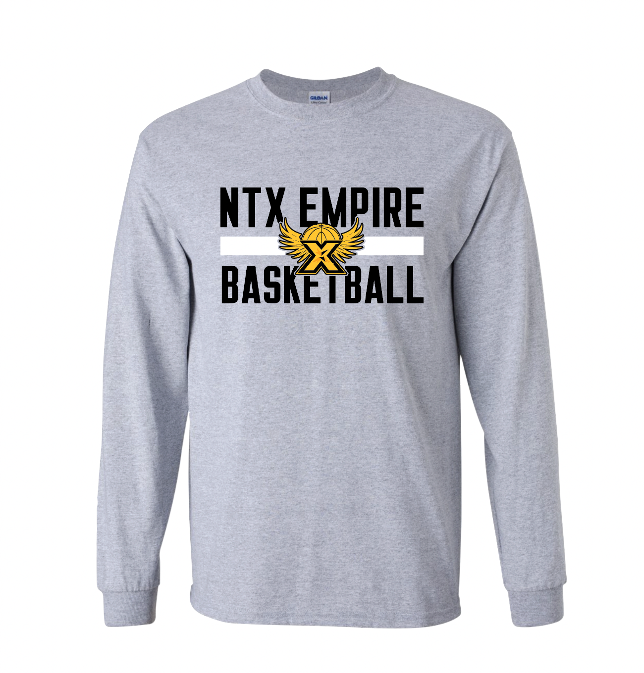 Full Court Press LS Crew in Grey Htr – NTX Empire