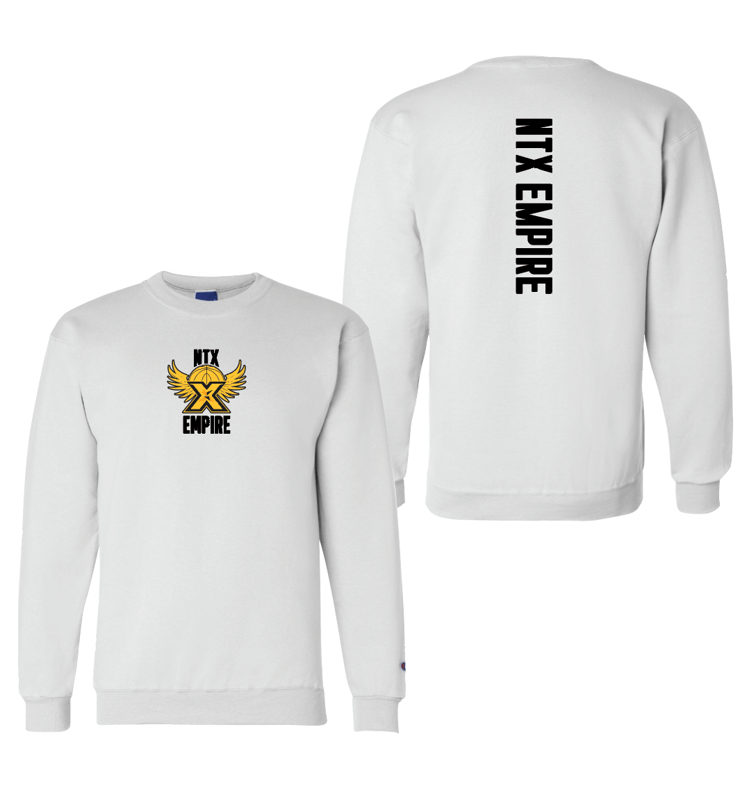 U Know Me Crew Sweatshirt by Champion in White – NTX Empire