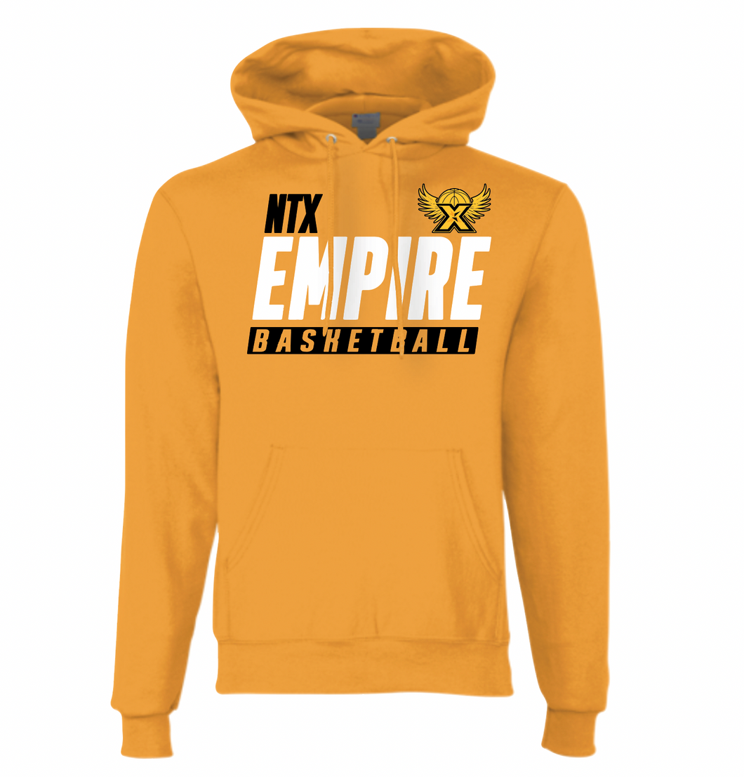 Fresh Hype Pullover Hoodie by Champion in Gold