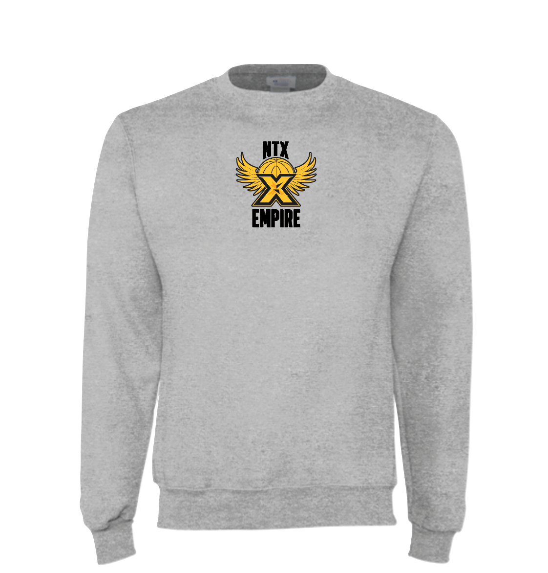 U Know Me Crew Sweatshirt by Champion in Grey Htr – NTX Empire
