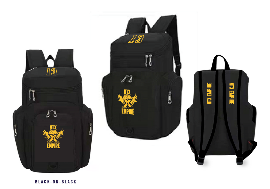NTX Empire Ballers Travel Backpack